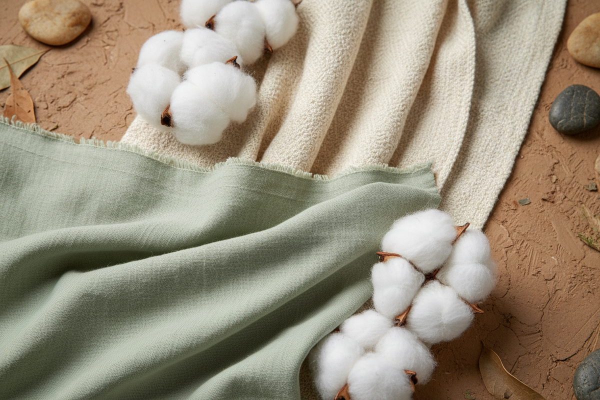 Natural plant fibres used in Zouhi kidswear