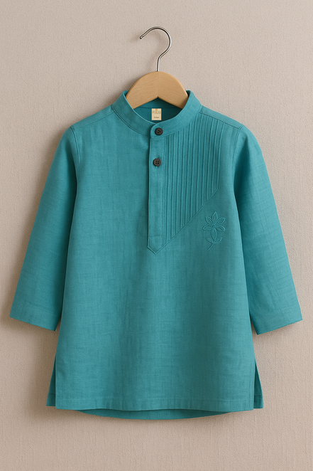 Azure Blue Kurta