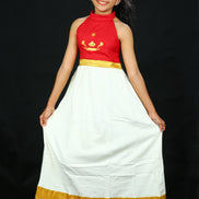 Maroon Elegance Pattu