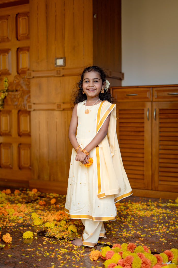 Kasavu Princess Set